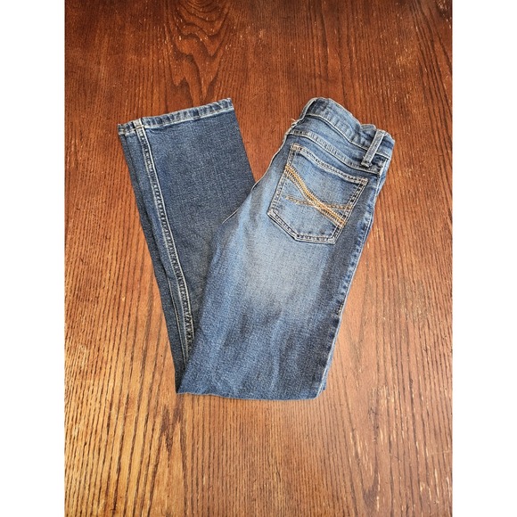 Wrangler Other - Wrangler 20X Boys Youth Thick Stitch Cowboy Bootcut Western Jeans 12 Slim (A357)